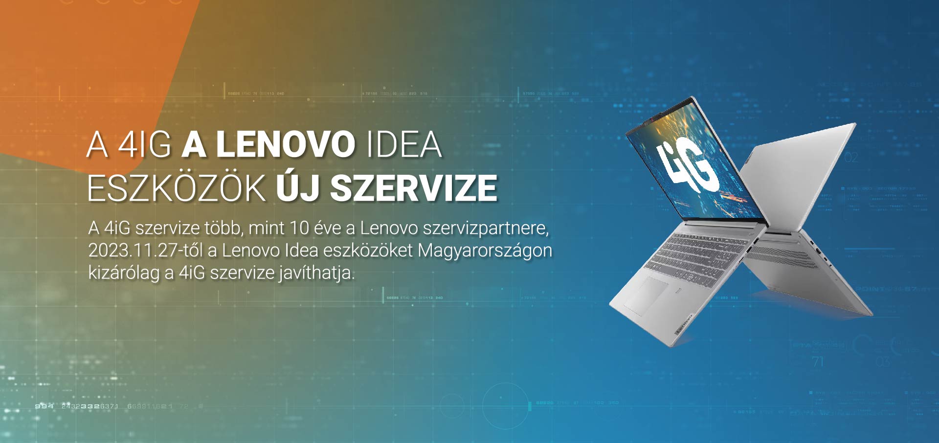 A 4iG a Lenovo Idea eszközök új szervize