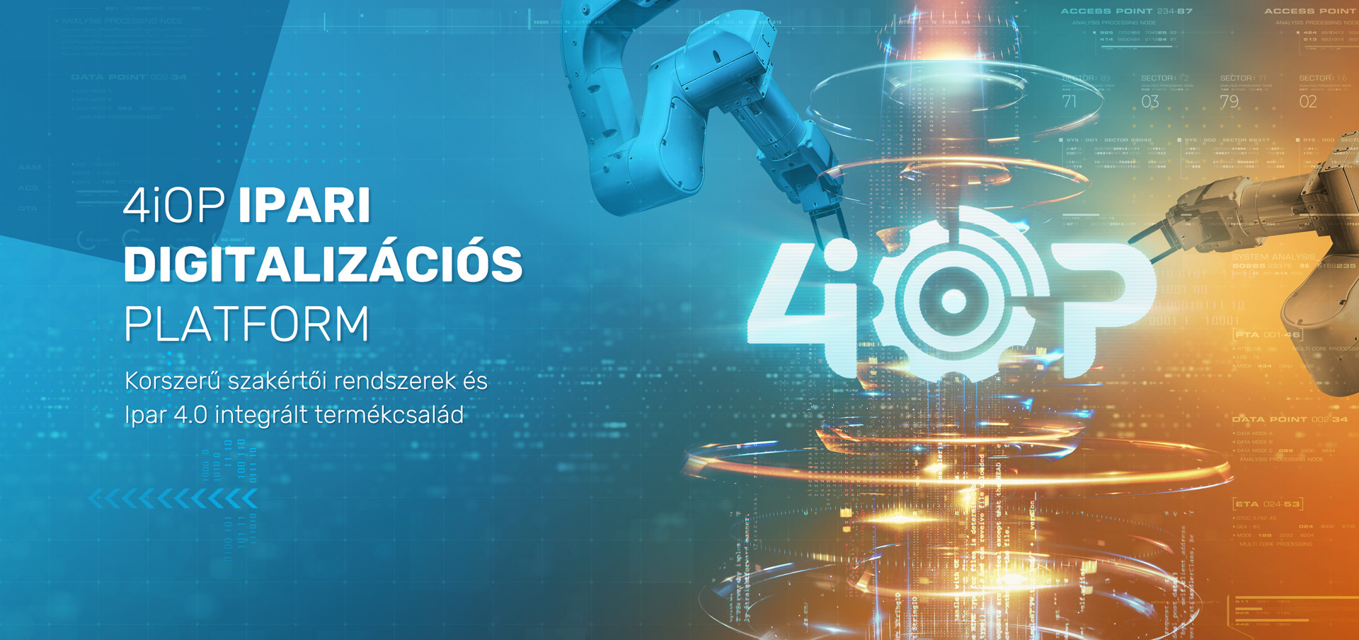 4iOP ipari digitalizációs platform